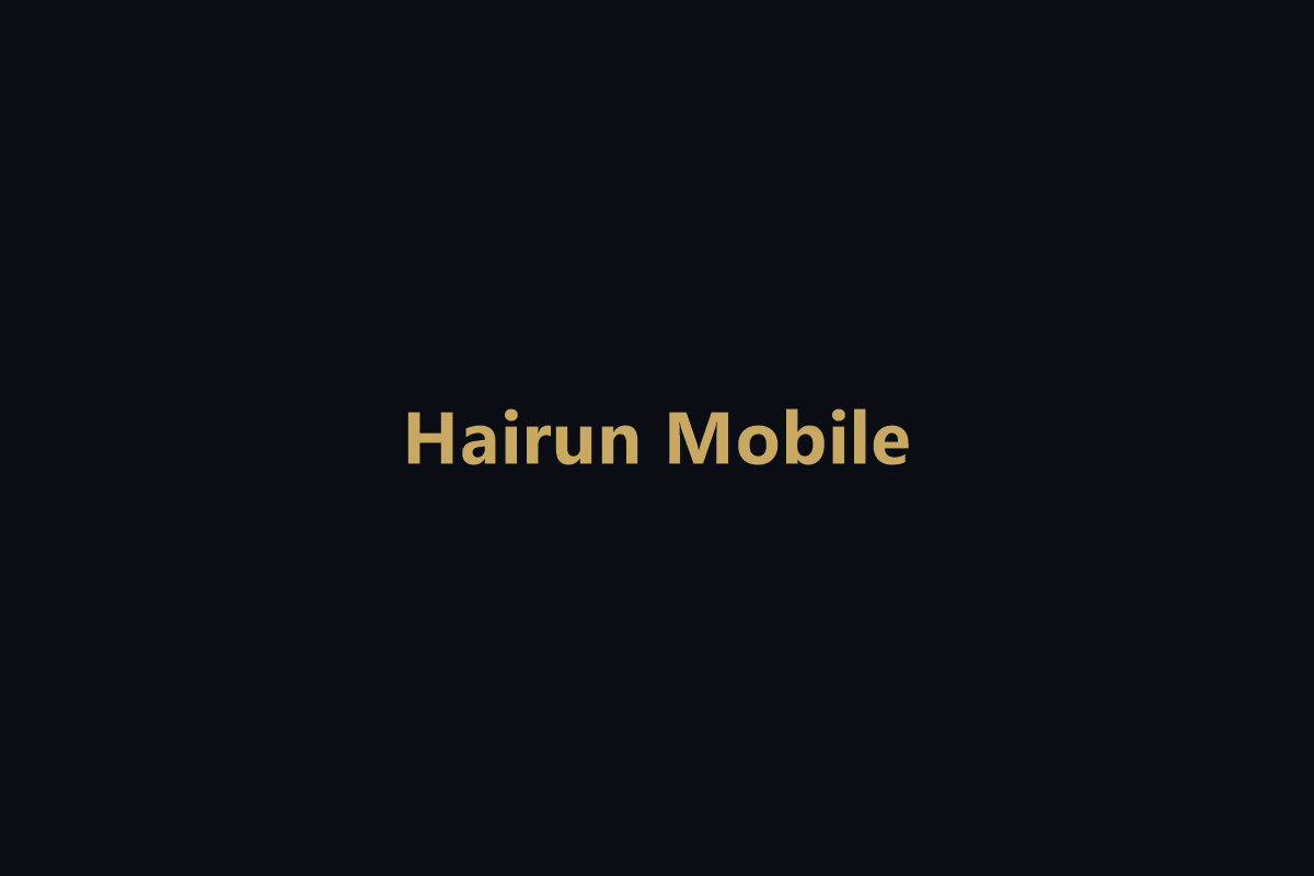 Hairun Mobile application screenshot showing the catalogue and quote request screens